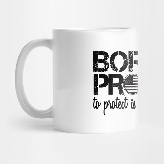 Born To Protect by Choose Designs